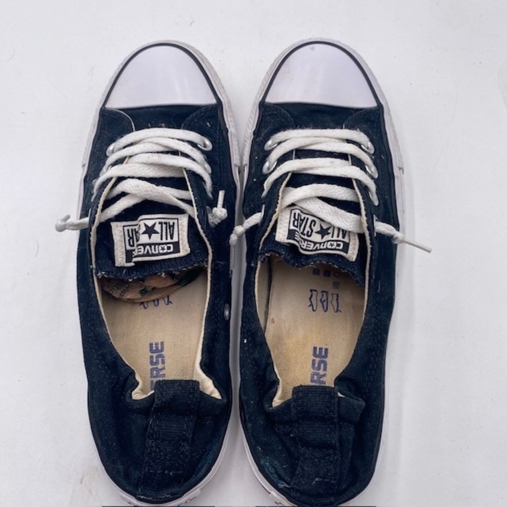 Converse Chuck Taylor All Star Shoreline Sneaker Womens 8.5 Black Canvas Slip On - Picture 8 of 13